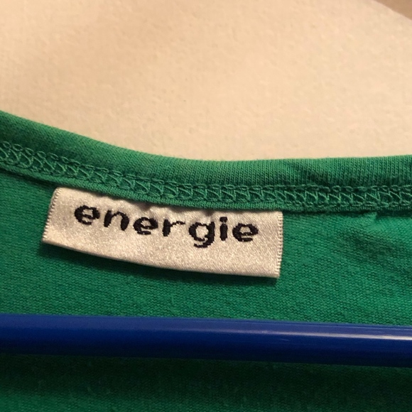 Emerald Green cap sleeve top by Energie - Picture 5 of 6